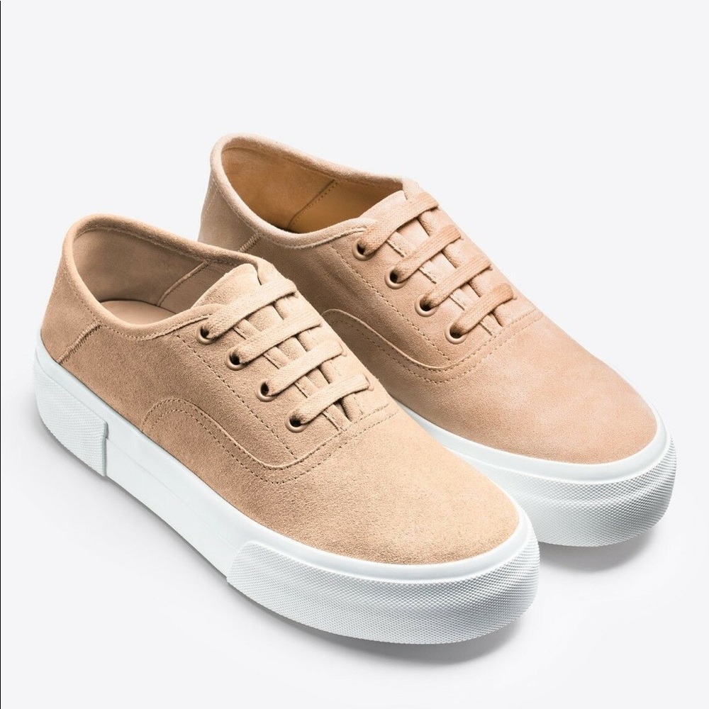 Vince suede lace up sneakers